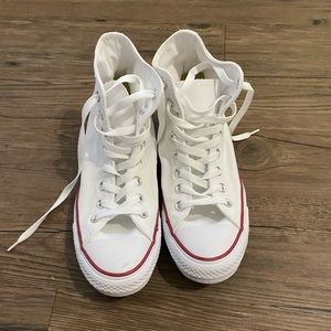Women’s size 9, converse high tops!